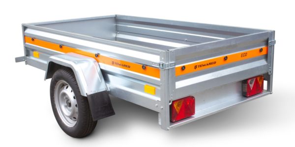 Släpvagn Temared E200/750 tipp Släpvagn Temared E200/650 tipp