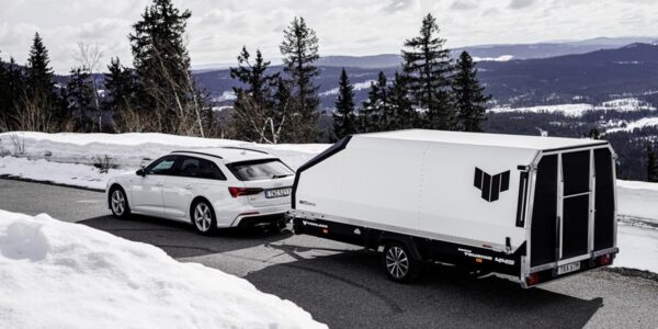 Snöskotersläp Grand Touring 445txi white